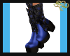 Blue Pebble Boots