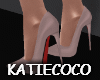 Beige heels