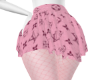 louis v. pink skirt