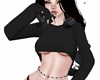 Sexy Emo Crop Sweater