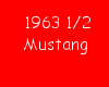 Mustang Red