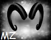 MZ BlackPVC Caged Horns2