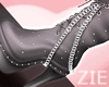 Crimson Chain Boots BLK