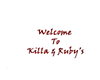 Welcome to Ruby n k sign