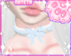 ❀ H - Choker - Blue