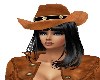 COWGIRL RUST HAT