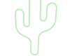 E Cactus Neon Sign