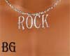 *N* Name necklace Rock