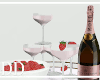 Drinks Tray + Berries