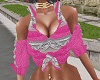 PINK/GRAY BABY PHAT PANT