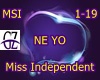 NE YO - Miss Independent
