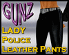 @ LadyCop Leather Pants