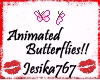 Pink Butterfly Animation