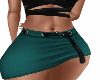 Skirt with Belt RL Green