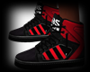 Red/black kicks