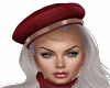 Iva Winter Rose beret