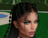 ! Long Black W Red Gems