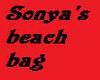 Sonya's beachbag