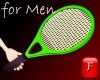 [f]Tennis Racket-green-m