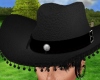 ! COWGIRL HAT BLACK