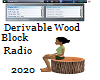 Derv Wood Block Radio