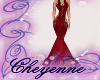 C~ Red Lace Gown