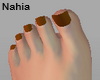 Doll Caramel Short Nails