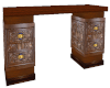 Carved Wood Basic Desk