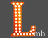 Orange Letter L