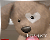 H. Valentine Stuffed Dog