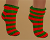 Christmas Stripe Socks F