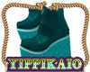 Teal Boot