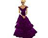Purple layerd dress
