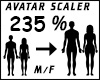 AVATAR SCALER 235%