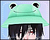 *Y* Frog Hat - Green