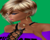 glitters gold hoops