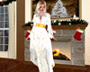 White Christmas evening