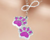 Pink Paws Infinity Chain