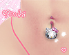 Kitty belly piercing