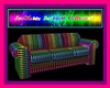 Rainbow Kiss Couch