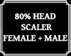 Head Scaler Unisex 80%