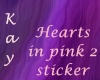 *Kay* Hearts in pink 2