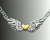 SL Heart Wings Necklace