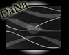 [DaNa]black / white rug
