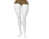 LEOPARD EMBX SHORTS