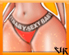 𝒗 Sport thong red