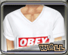 obey shirt white 2013
