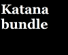 Bundle of katanas