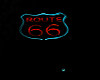 (SS)Route 66 Neon Light