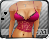 [c] Laced Cami Pink